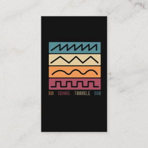 Modular Synthesizer Synth Vintage Analogue Wavefor Business Card