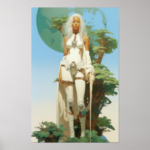 Moebius Maxfi: Breathtaking Character Design Poste Poster