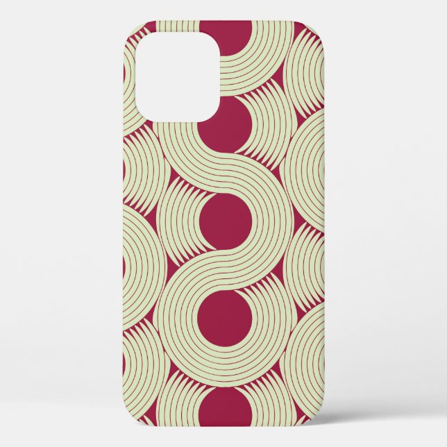 Moebius Stripe: Infinite Red-Green Tile Case-Mate iPhone Case (Back)
