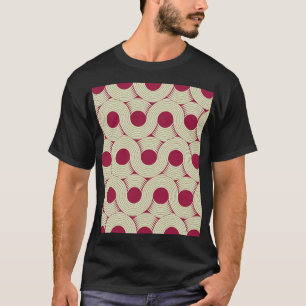 Moebius Stripe: Infinite Red-Green Tile T-Shirt