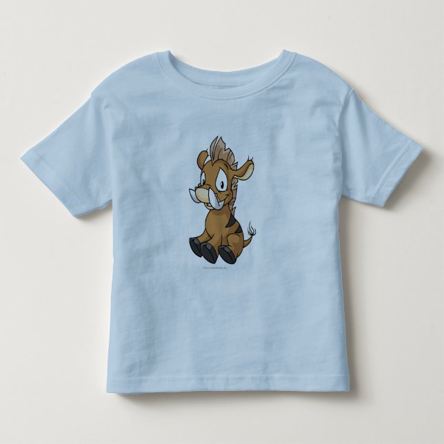 Moehog Brown Toddler T-Shirt (Front)