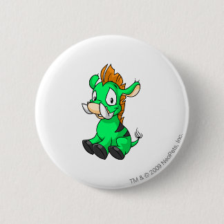 Moehog Green 6 Cm Round Badge