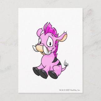 Moehog Pink Postcard