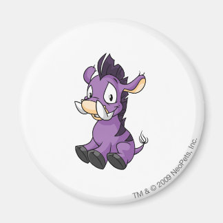 Moehog Purple Magnet