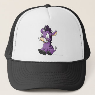 Moehog Purple Trucker Hat