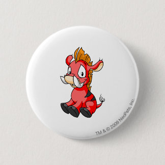 Moehog Red 6 Cm Round Badge