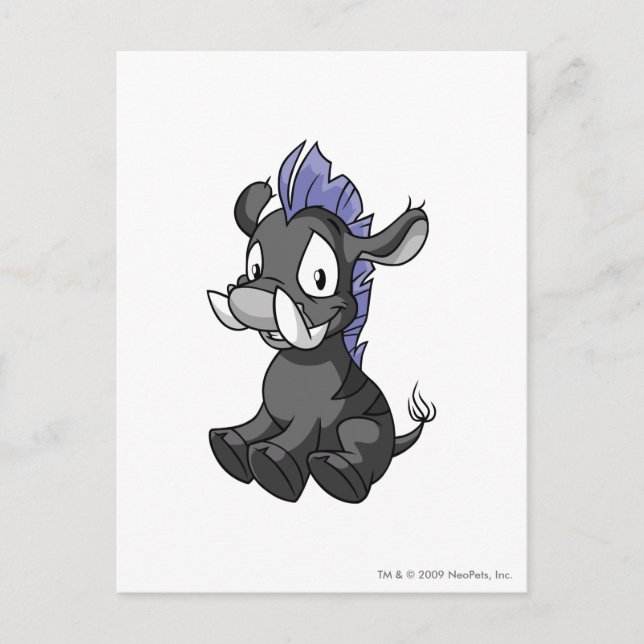 Moehog Shadow Postcard (Front)