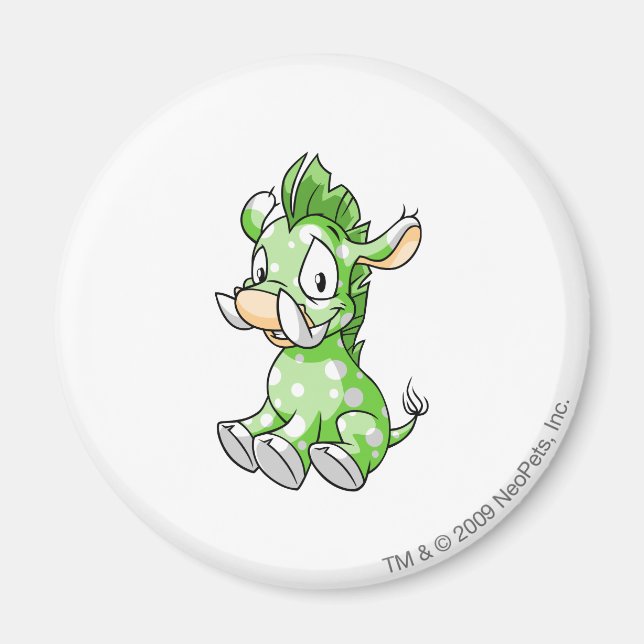 Moehog Speckled Magnet (Front)