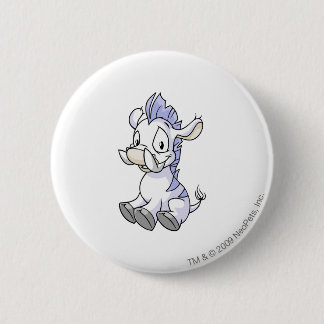 Moehog White 6 Cm Round Badge