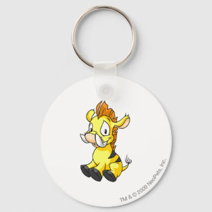 Moehog Yellow Key Ring