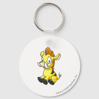 Moehog Yellow Key Ring
