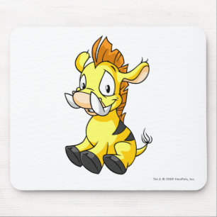 Moehog Yellow Mouse Mat