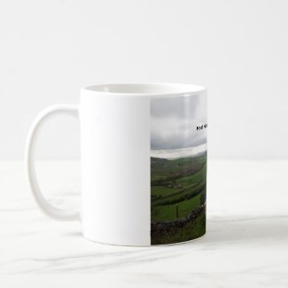 Moel Hiraddug Hillfort, from the Gop, TY Coffee Mug