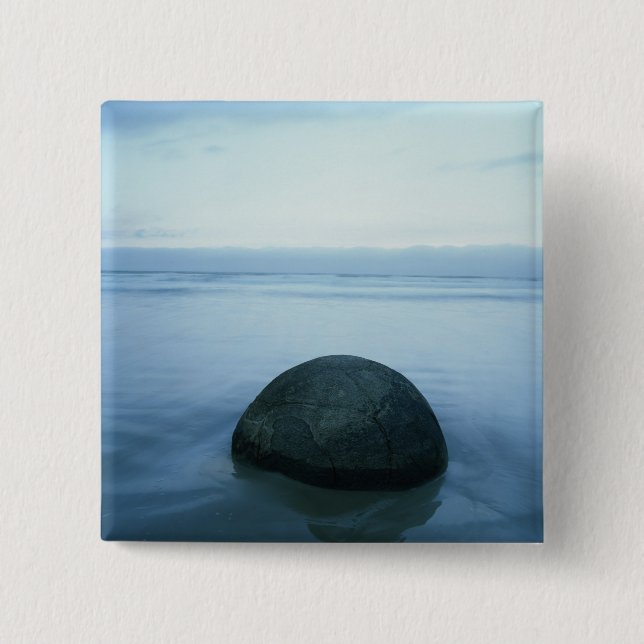 Moeraki Boulders 15 Cm Square Badge (Front)