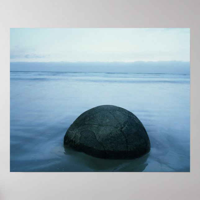 Moeraki Boulders Poster (Front)