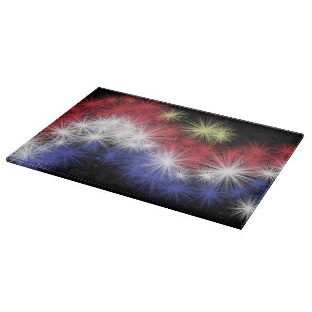 Moe's Fireworks Cutting Board (Corner)