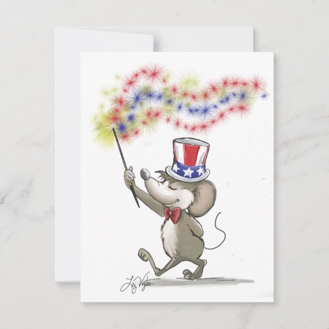 Moe's Happy 4th of July Invitations (Front)