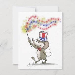Moe's Happy 4th of July Invitations