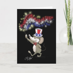 Moe's Happy 4th of July Night Celebration Card