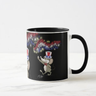 Moe's Happy 4th Of July Night Celebration Mug