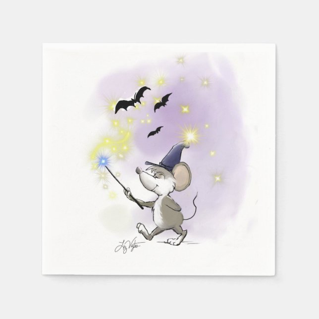 Moe's Happy Halloween Napkin (Front)