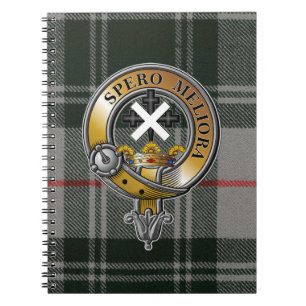 Moffat Tartan & Badge Notebook