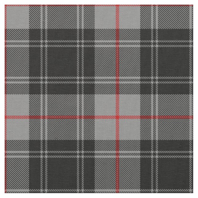 Moffat Tartan Print Fabric (Close Up)