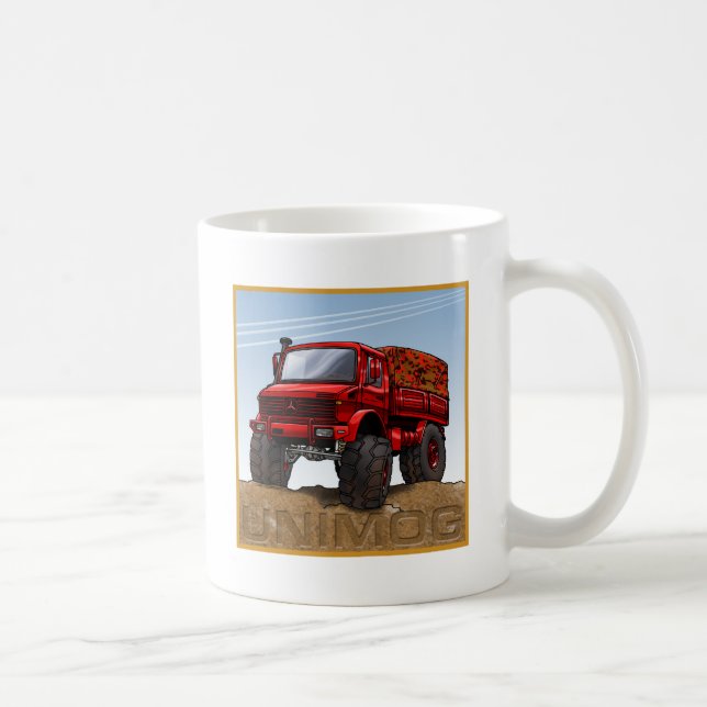 Mog2_red Coffee Mug (Right)