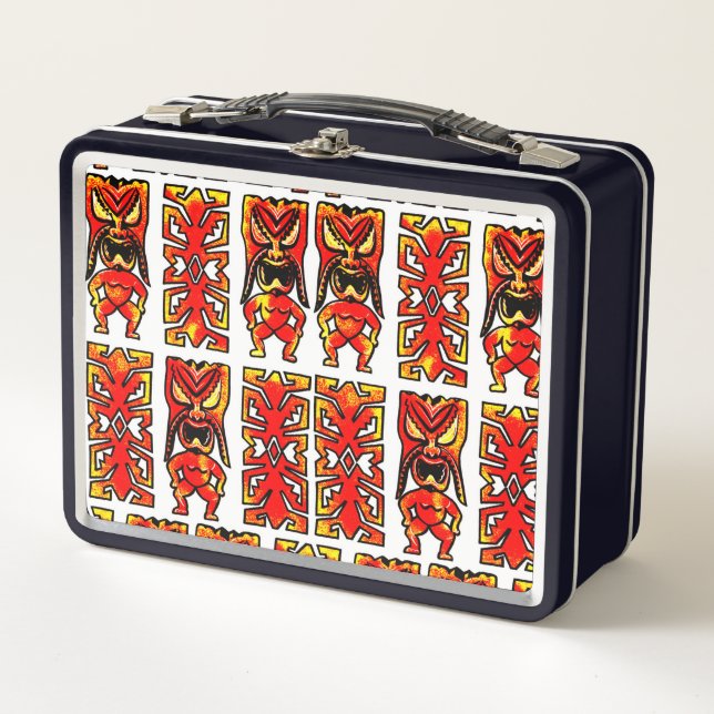 Mog Mog Tiki Warrior Lunch Box (Front)