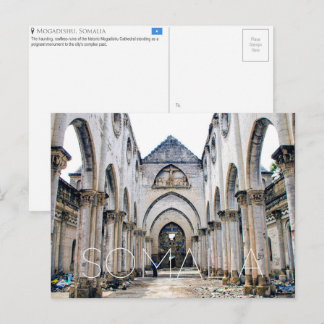 Mogadishu Cathedral, Somalia Travel Postcard