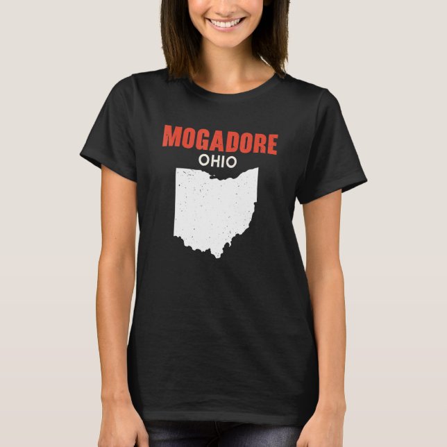 Mogadore Ohio USA State America Travel Ohioan T-Shirt (Front)