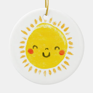 Moghrey mie ghrian (Sunshine) Ceramic Tree Decoration