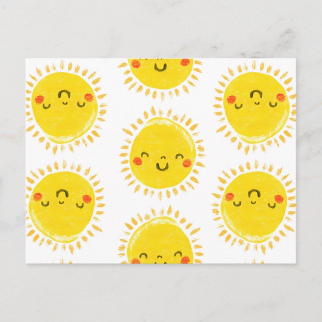 Moghrey mie ghrian (Sunshine) Postcard (Front)