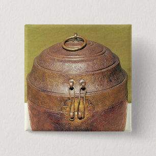 Moghul turban box 15 cm square badge