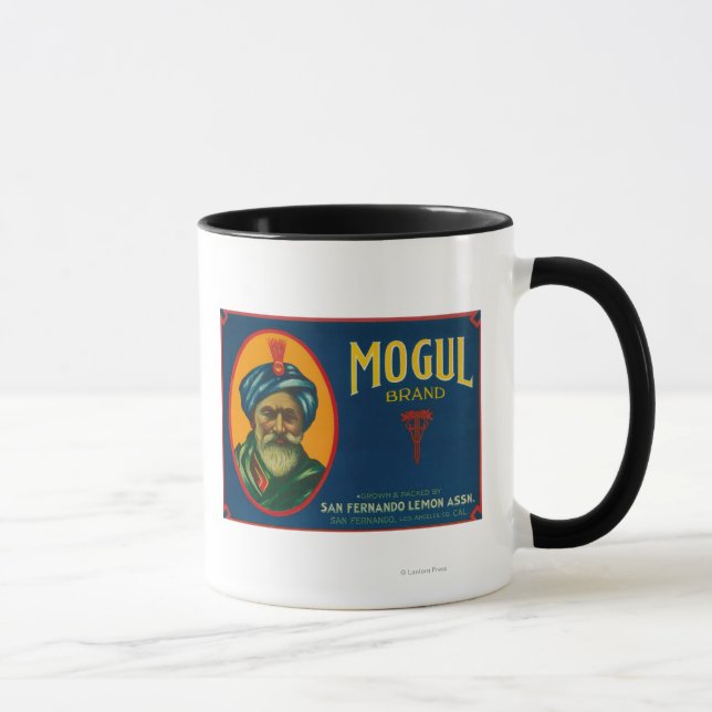 Mogul Lemon LabelSan Fernando, CA Mug (Right)