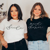 MOH Cute Script Bachelorette/Bridal Party