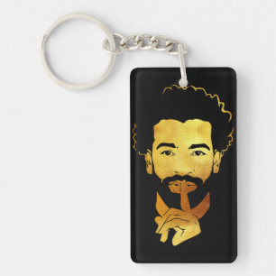 Mohamed Salah, the Egyptian King's Soccer Key Ring