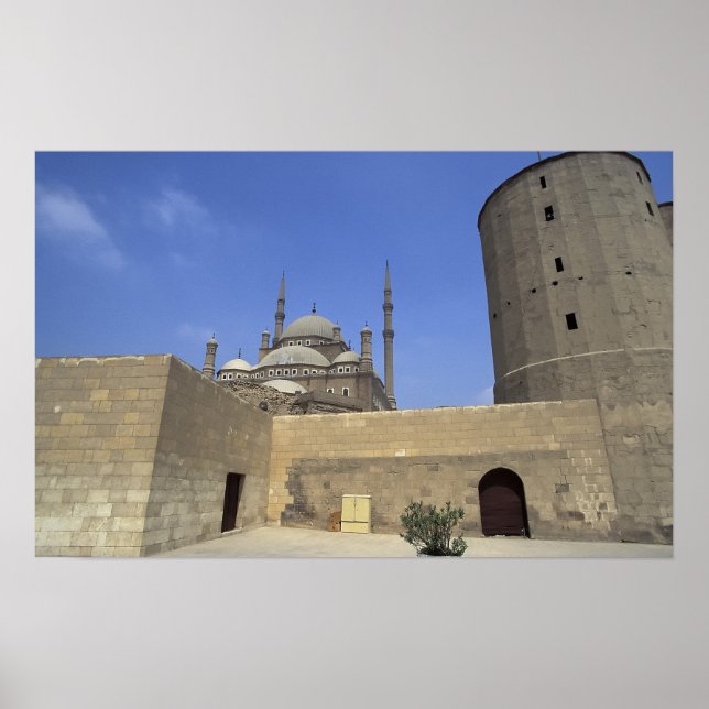 Mohammed Ali Mosque at the Citadel of Cairo, Poster (Front)