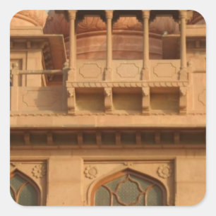 Mohatta Palace Museum: Iconic Design Square Sticker