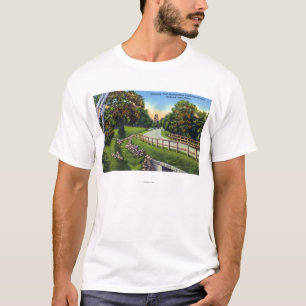 Mohawk Trail Approaching Shelburne Summit T-Shirt