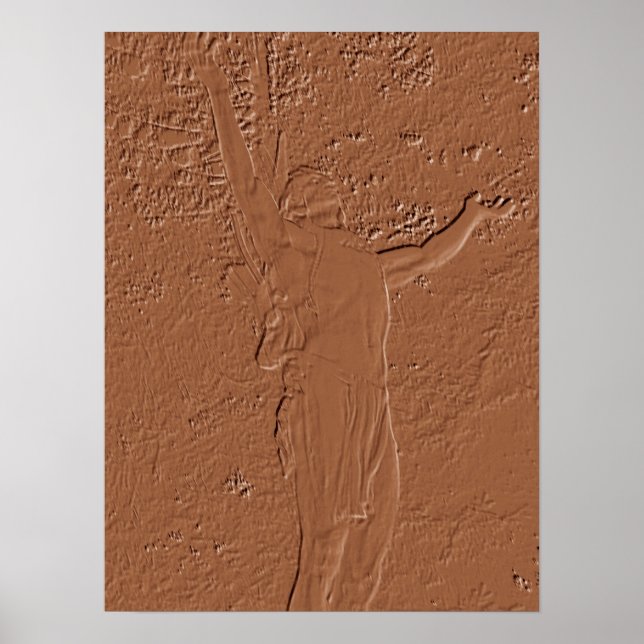 Mohawk Trail Statue Poster (Front)