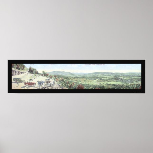 Mohawk Trail Turn MA Photo 1921 Poster (Front)