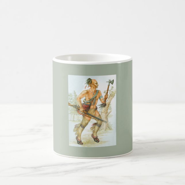 Mohawk warrior coffee mug (Center)
