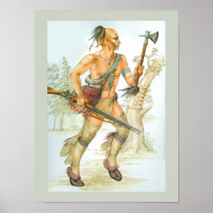 Mohawk warrior poster