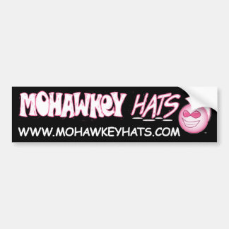 Mohawkey Logo bumper sticker