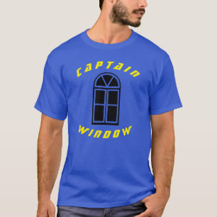 MOHF   Captain Window - Deep Royal2: Unisex   T-Shirt