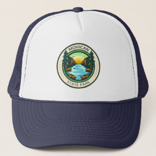 Mohican State Park Ohio Badge Trucker Hat