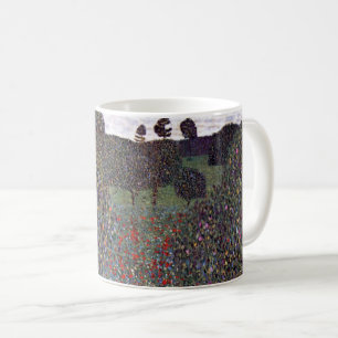 Mohnfeld, Gustav Klimt Coffee Mug