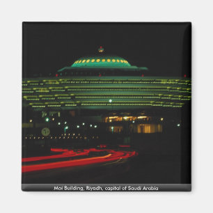 Moi Building, Riyadh, capital of Saudi Arabia Magnet