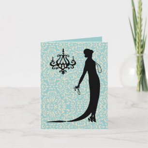 Moi Fashion Plate ~ Card / Invitations